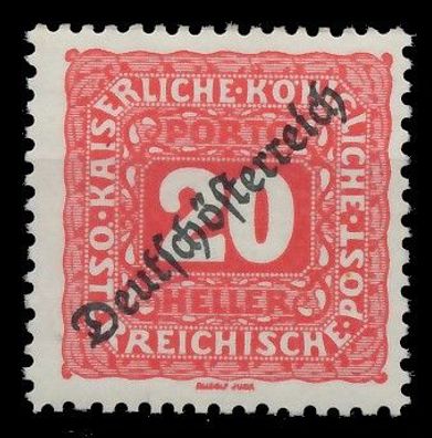 Österreich Portomarken 1919 Nr 67 postfrisch XA0D83A