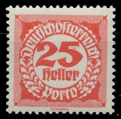 Österreich Portomarken 1920 21 Nr 79x postfrisch XA0D84A