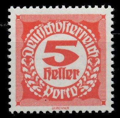 Österreich Portomarken 1920 21 Nr 75x postfrisch XA0D842