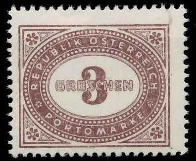 Österreich Portomarken 1947 Nr 206 postfrisch XA0D886