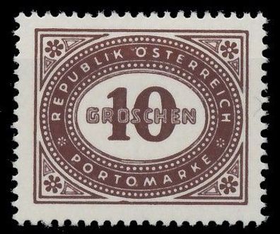 Österreich Portomarken 1947 Nr 209 postfrisch XA0D86A
