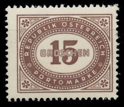 Österreich Portomarken 1947 Nr 211 postfrisch XA0D89E