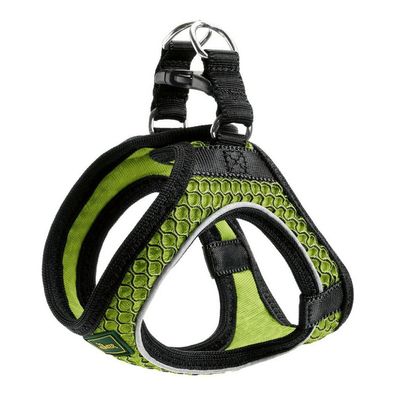 Hundegeschirr Hunter Hilo-Comfort Neongrün Größe S/M (48-55 cm)