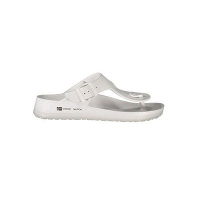 Norway 1963 White Plastic Women Sandal