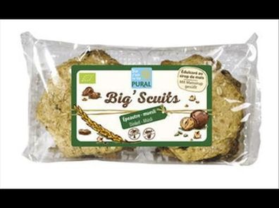 Pural 6x Big'Scuits Dinkel-Müsli 320g