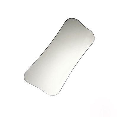 Intraoralspiegel rhodiniert, Größe = 13 cm