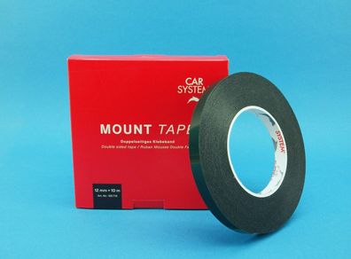 Doppelseitiges Klebeband, 12mm x 10m, arsystem, Mount Tape, Embleme, Zierleisten