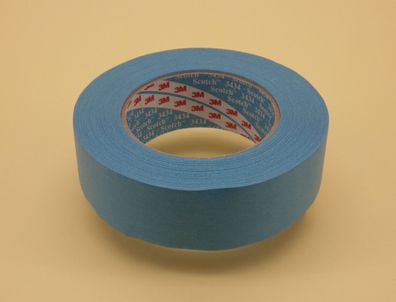Scotch 3M Abdeckband blau 3434, 36mm - 50m, Lackierer Krepp Band, Masking Tape