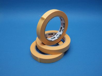 Carsystem Slim Tape, Abdeckband extra dünn, 18mm x 50m, Masking Tape, ashi Tape