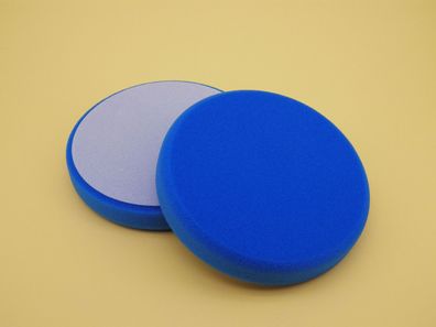 Polierschwamm, Polierscheibe, blau 150mm, glatt, für Politur, Lackaufbereitung