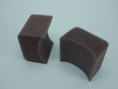 3 Stück Applikatorschwamm, Auftragsschwamm, für Reifenpflege, Kunststoffpflege
