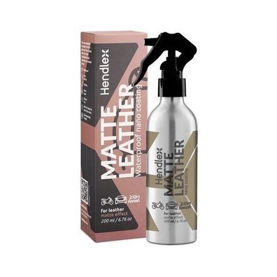 Leder Versiegelung Hendlex MATTE Leather Nano Versiegelung für Leder, im Sprüher