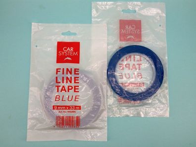 Carsystem Konturenband, 9mm x 33m, 155° Linierband blau, Fine Line Tape