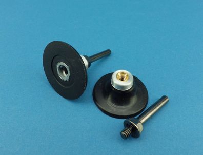 Stützteller Schleifteller 50mm für Roloc, Quick Change, Fast Lock Scheiben 50mm