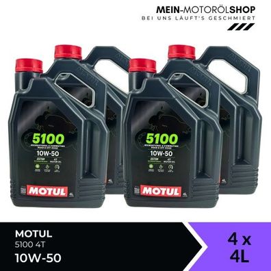 Motul 5100 10W-50 4T 4x4 Liter