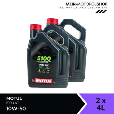 Motul 5100 10W-50 4T 2x4 Liter