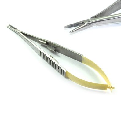 Mikro-Castroviejo-Nadelhalter, TC, Länge = 14 cm