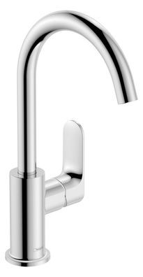 hansgrohe Rebris S Einhebel-Waschtischmischer 210 mit Schwenkauslauf und Zugstangen-A