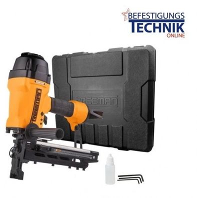 Freeman Druckluft Zaunklammergerät G2FS9 Krampen Nagler 38-50mm für Zaunklammern Stoc