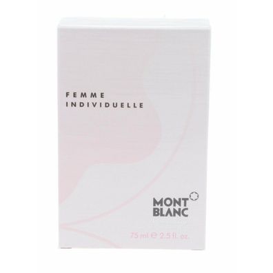 Montblanc Femme Individuelle Eau De Toilette Spray 75ml