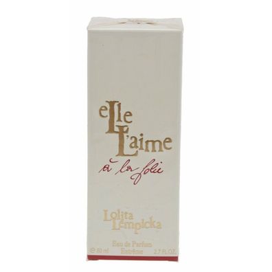Lolita Lempicka Elle L'Aime A La Folie Eau de Parfum 80ml Spray