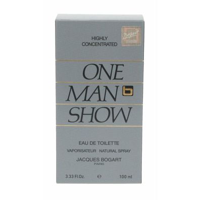 Jacques Bogart One Man Show Eau De Toilette 100ml Spray