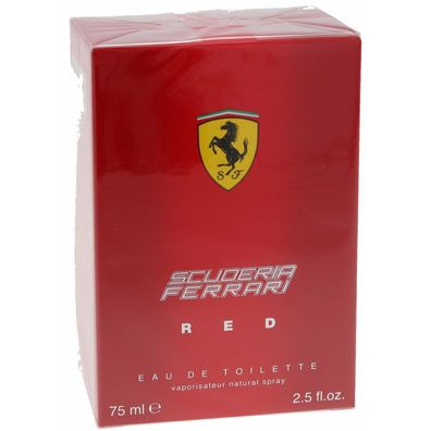 Ferrari Scuderia Ferrari Red Eau de Toilette 75ml Spray