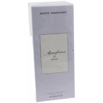 Adolfo Dominguez Agua Fresca De Rosas Eau De Toilette Spray 120ml
