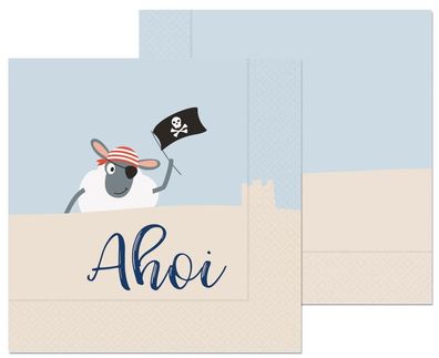 Servietten Piratenschaf