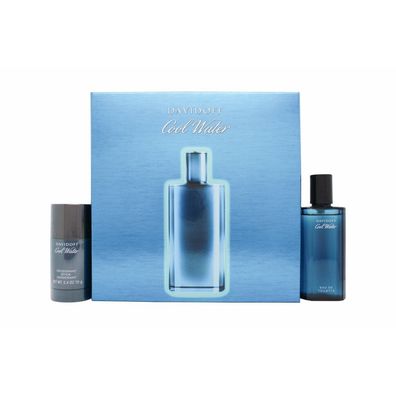Davidoff Cool Water Geschenkset 75ml EDT + 75g Deodorant Stick