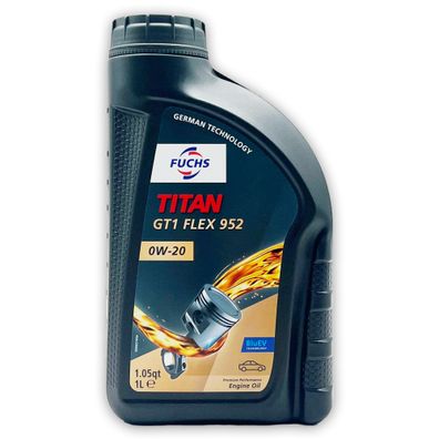 1 L Fuchs Titan Gt1 Flex 952 0W-20 | MB 229.71 | OPEL OV0401547 | STJLR.03.5006