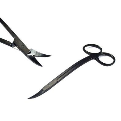 La Grange-Schere Schwarz beschichtet, Länge = 12 cm