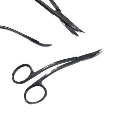 Newmann-Schere Schwarz beschichtet, Länge = 13 cm