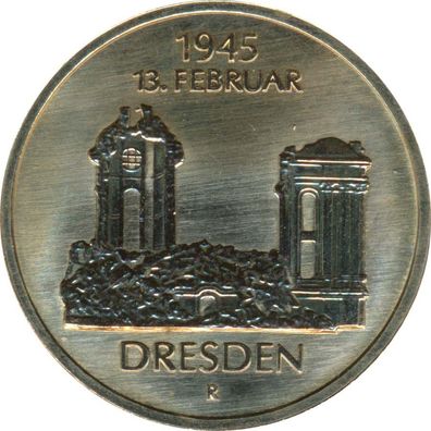 DDR 5 Mark 1985 A Frauenkirche in Dresden*