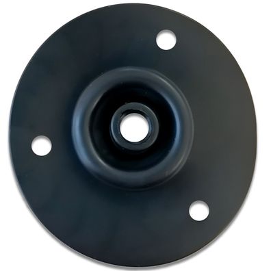 Dichtung | für runde Anhängersteckdose | Schwarz | Kabeldurchführung