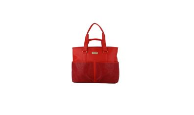 A Spark of Happiness Shopper large Ming solid cherry