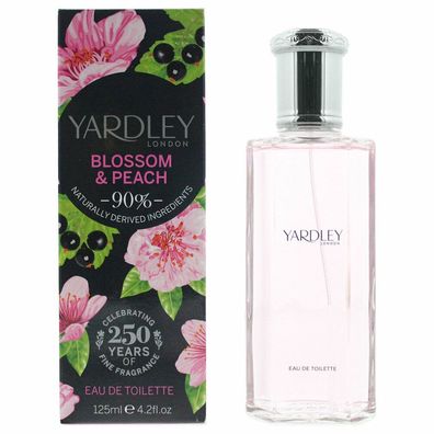 Yardley Blossom & Peach Eau De Toilette 125ml Spray