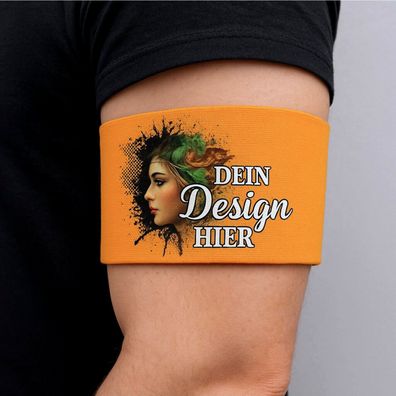 gummielastische Armbinde 10 cm personalisiert mit deinem Wunschmotiv