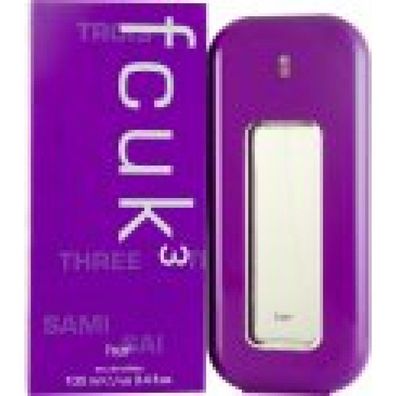 French Connection Fcuk 3 Eau De Toilette Spray 100ml für Frauen