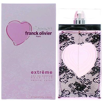 Franck Olivier Passion Extreme Eau De Parfum 75ml Frau