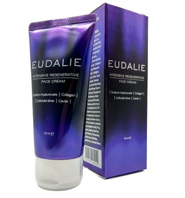 Eudalie Gesichtscreme mit Kollagen, Sheabutter und Avocadoöl, 50 ml