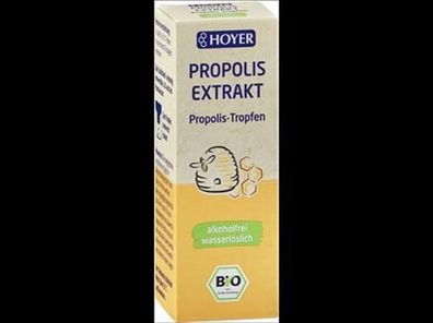 HOYER 3x Propolis Extrakt, alkoholfrei BIO 30ml