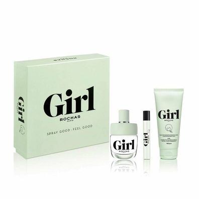 Rochas Girl Eau De Toilette Spray 100ml Set 3 Artikel