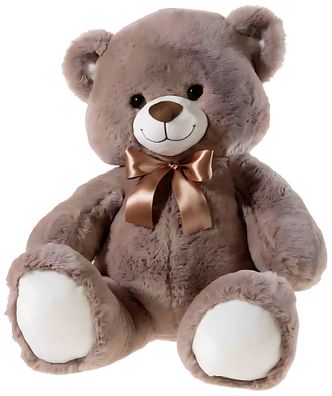 Heunec BÄR sitzend mit Schleife kitt Größe 55 cm