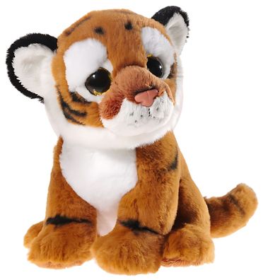 Heunec Misanimo Tiger mit Glitzeraugen Größe 23 cm