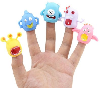Fingerpüppchen Kleine Monster, 25-tlg