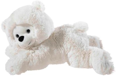 Heunec BärLI "Snowflake" liegend creme Größe 30 cm