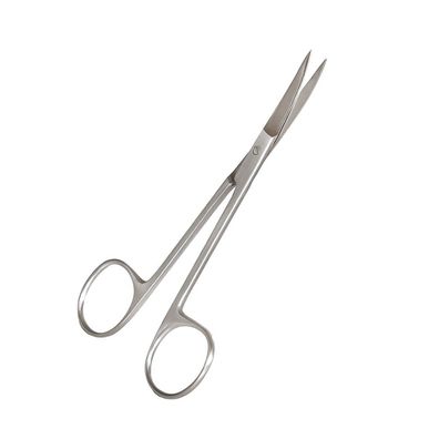 Iris Schere gebogen, Länge = 11.5 cm