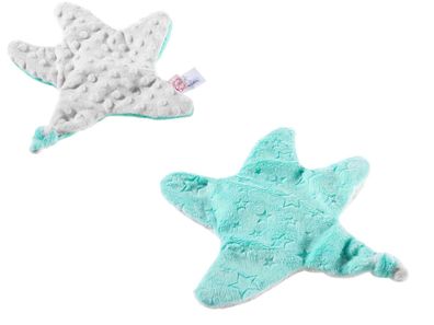 Heunec Stellina Schmusetuch mit Knisterfolie 4-fach Größe 28 cm