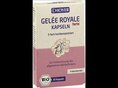 HOYER Gelée Royale Kapseln forte 12,2g
